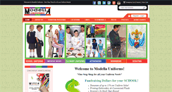 Desktop Screenshot of modellauniforms.com